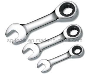 Combination Reversible Wrench with Short Handle (02 24 61 85)