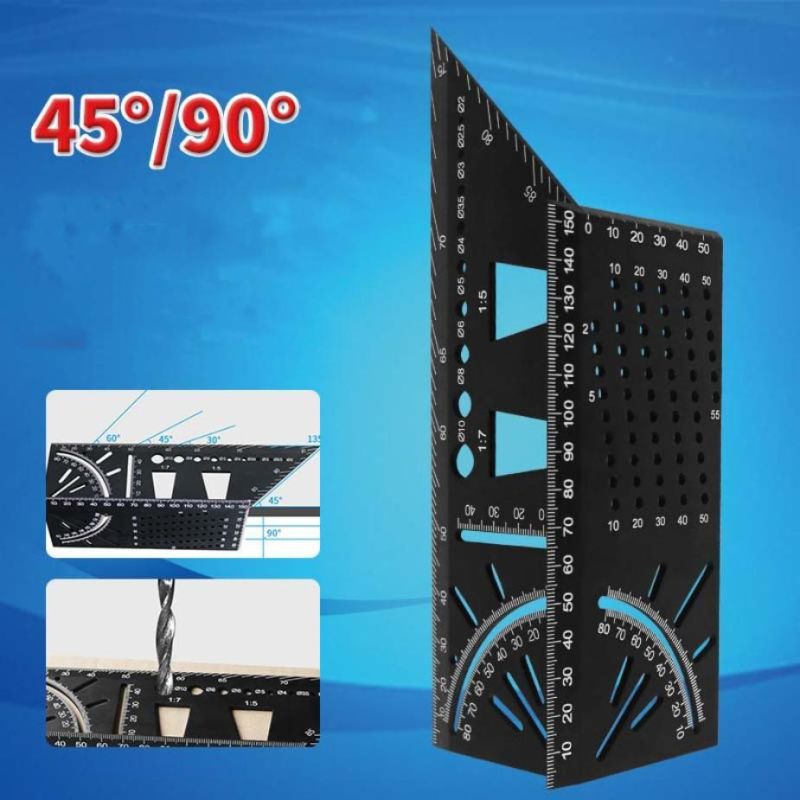 Aluminum Alloy Multifunctional Angle Ruler