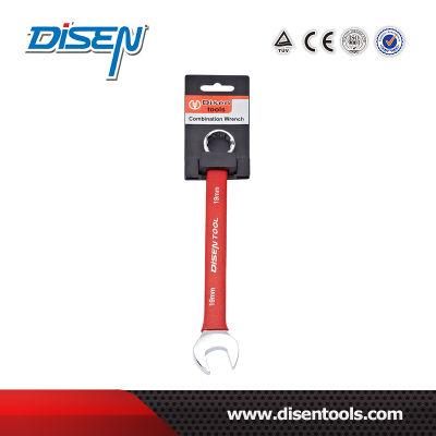 Mirror Polished Rubber Handle Combination Wrench