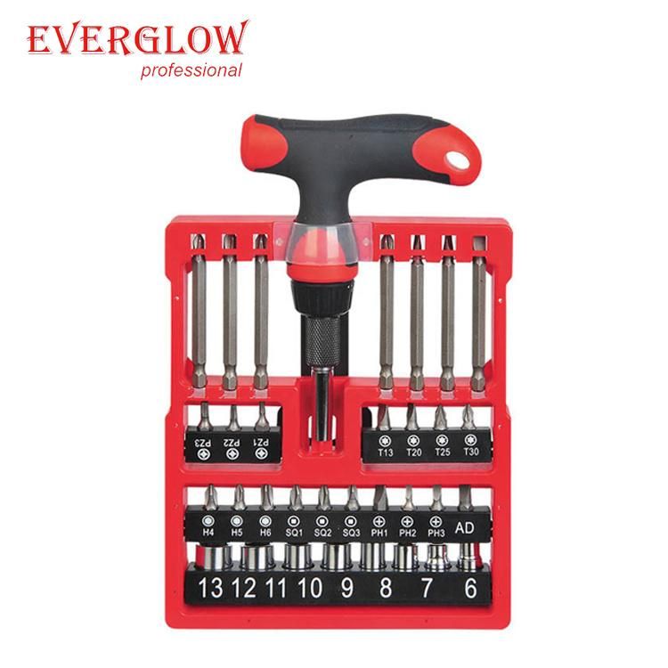 60PC T-Handle Ratchet Screwdriver Set Precision Screwdriver Set