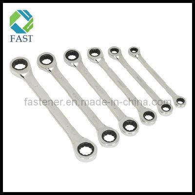 Double Ring Box Head Ratchet Wrench
