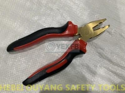 Non-Magnetic Titanium Tools Combination Pliers, 150 mm, Golden Color Coated