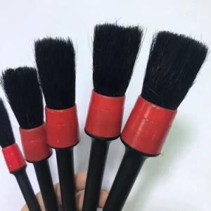 Boar Hair Bristles Car Auto Detailing Brush Set