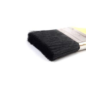 Black Brush Wire with Blue Tail and Yellow Wooden Handle Paint Brush for Decoration