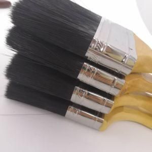 Hot Sale Synthetic Fiber Paint Brush High Quality Flat Brushes