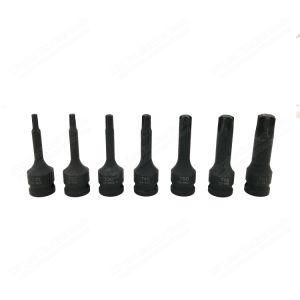 7PCS Dr Internal Torx Driver Set for Manual Wrench Impact Socket