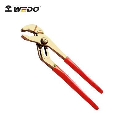 Wedo Non Sparking Aluminium Bronze Groove Joint Pliers Bam/FM/GS Certified