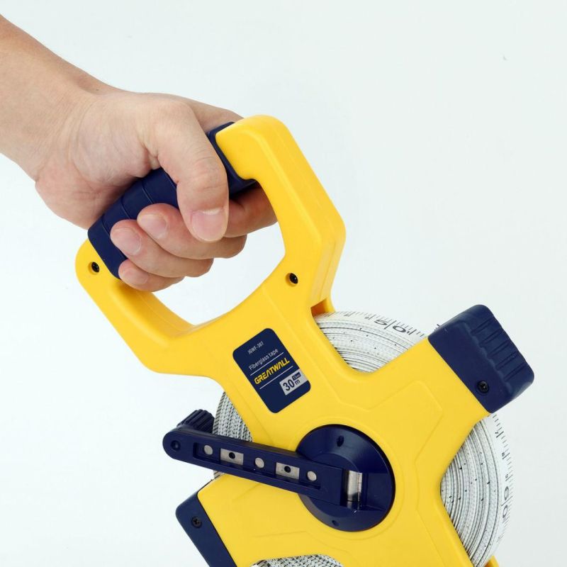 20m/30m/50m/60m Fiberglass Tape Measure Open Frame Custom Soft Measuring Tape