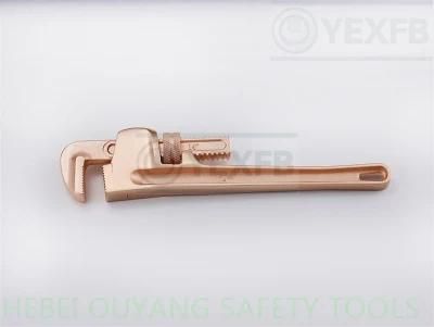 Non Sparking Tools Adjustable Pipe Spanner/Wrench