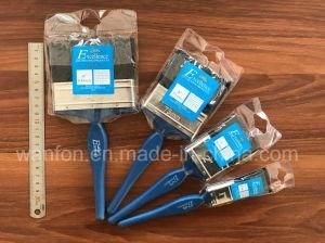 Plastic Handle Paint Brush with Black Bristle Material