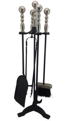 4 Piece Black Fireplace Accessories /Fireplace Tool Set