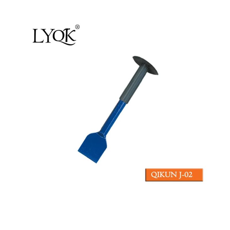 J-02 Plastic Grip Flat Type Cold Chisel