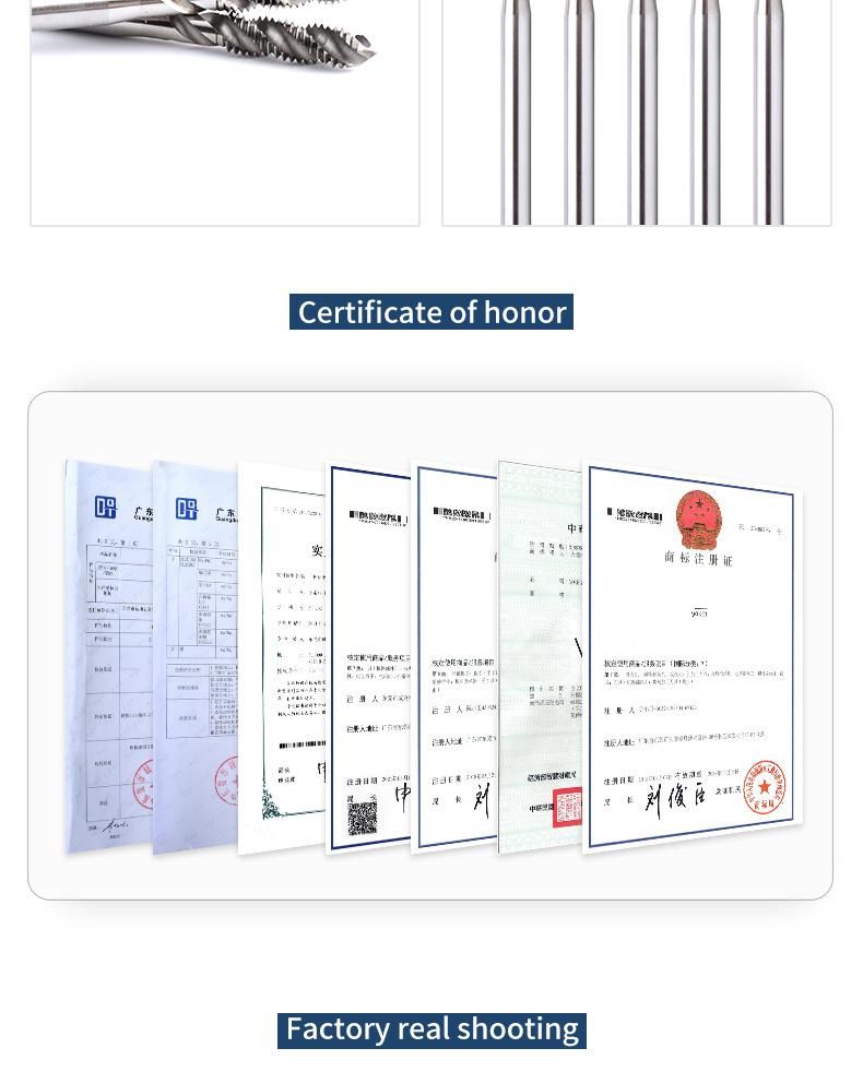 Hsse-M35 Long Shank 120mm Spiral Fluted Taps M3 M4 M5 M6 Machine Screw Thread Tap