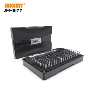 Jakemy 106PCS Portable Toolbox Multi Repair Screwdriver Hand Tools Set