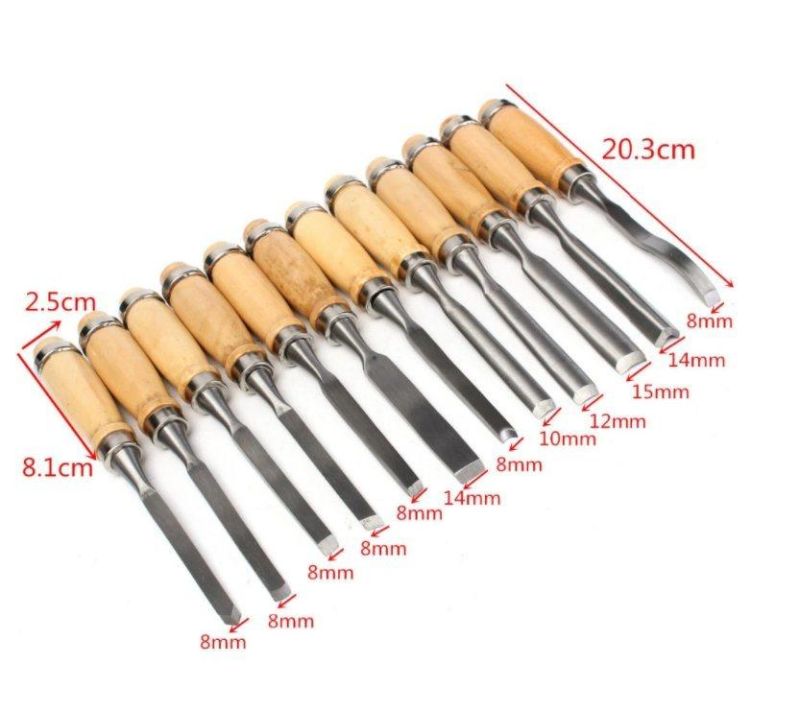 Wood Carving Tools Chisel Set Chisel Tools for Fruit Art Carving Knife Kit Woodworking Hand Tools Wood Chisel
