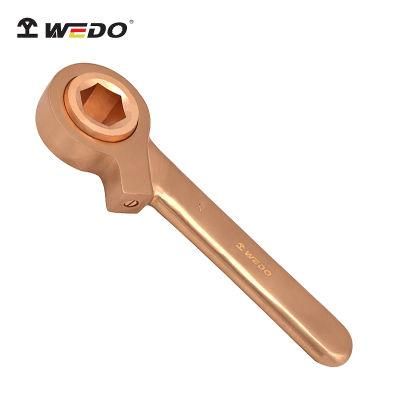 DIN3122 Beryllium Copper Non-Sparking Heavy Duty Ratchet Wrench