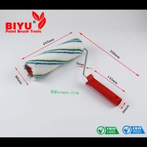 Good Quality Green and Blue 9 Inch Paint Roller Brush