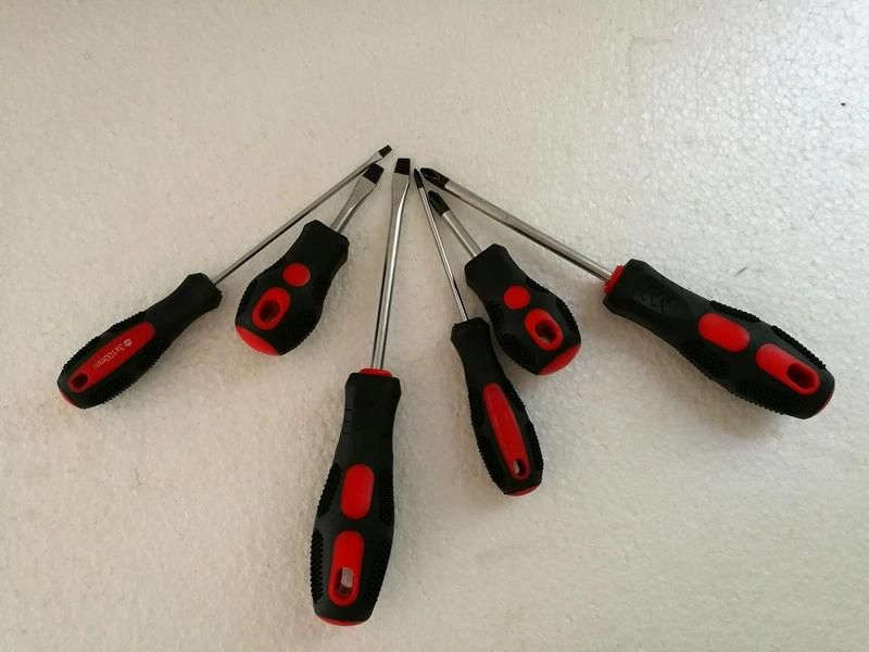 Professional Screwdrivers with Soft Rubber Handle (FY02S)