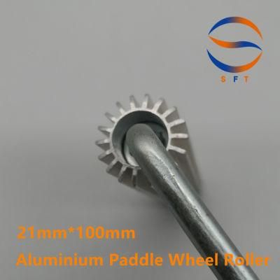 Aluminum Paddle Wheel Rollers FRP Tool for Fiberglass Laminating