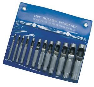12PCS Hollow Punch Set of Hand Tools for Different Use (ST13182)