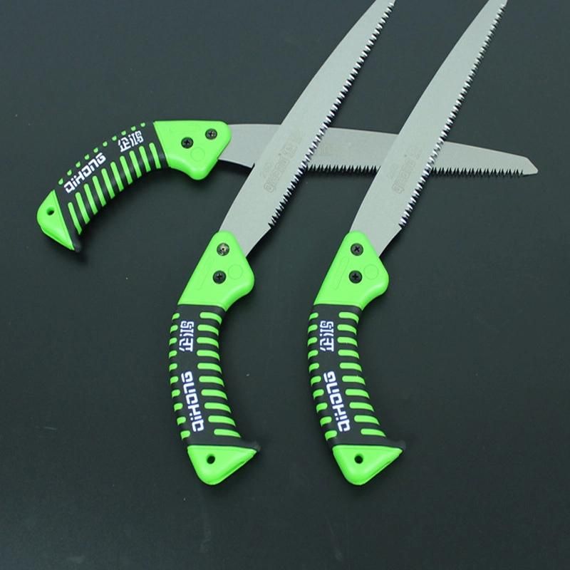 China Outdoor Multi-Function Folding Fruit Tree Hand Saw Gardening Tools Saw Garden Waist Saw High Altitude Pruning Saw