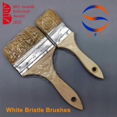 OEM Pure White Bristle Brushes Laminating Brushes Tools Set