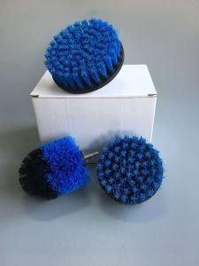 Blue Color Drill Brush Attachment for Car Wash Carpet