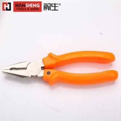 Made of Carbon Steel, Chrome Vanadium Steel, Professional Hand Tool, Nickel Plated, Combination Pliers, Side Cutter