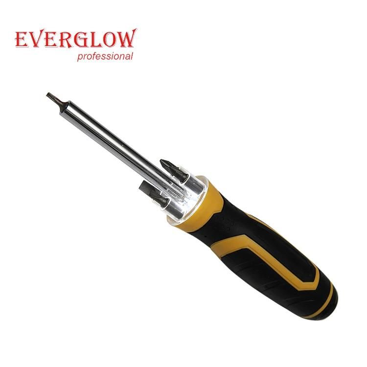 Multi-Function 5-in-1 LED Ratcheting Screwdriver Set