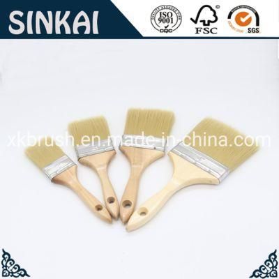 Vanish Paint Brush with Wooden Handle for Cleaning Use