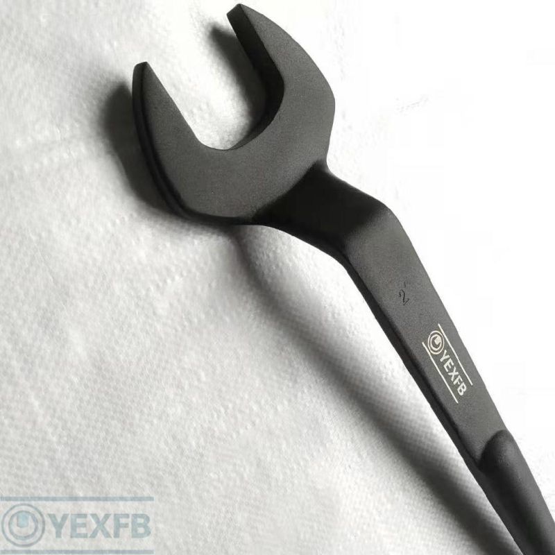 Open End Spud/Construction Spanner 2", with Pin, 40 Cr-V Steel