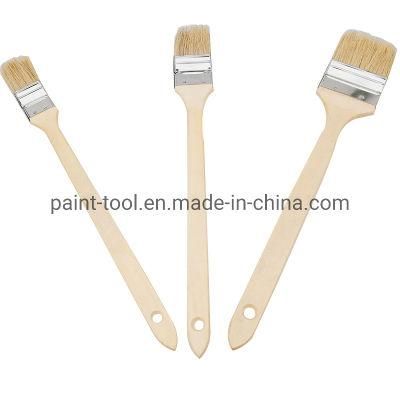 China Wholesale Long Handle Wooden Nature Bristle Paint Brush