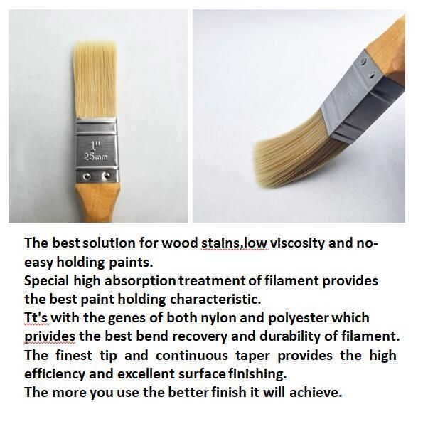 Ordinary 1 Inch Professional 100% High Quality Oil Painting Brushes Paint Brush
