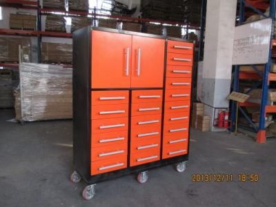 OEM Factory Wholesale Customized Metal Drawer Lockable Tools Cabinet with Casters