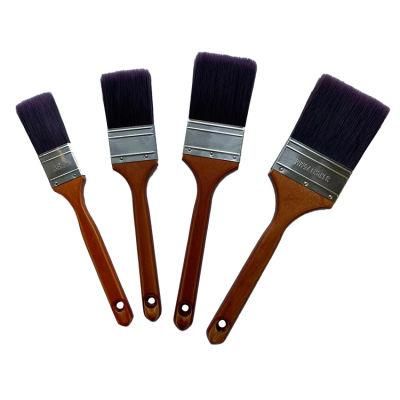 Wall Soft Filaments Wooden Handle Sash Paint Brush Professional Tool