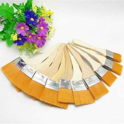 12PCS Wooden Handle Oil Painting Brush