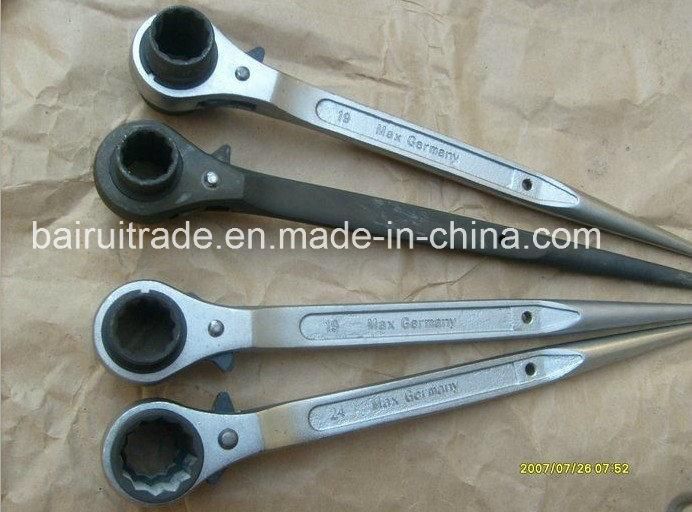 Good Quality Combination Ratchet Wrench Scaffolding Tools Spanner for Made in China