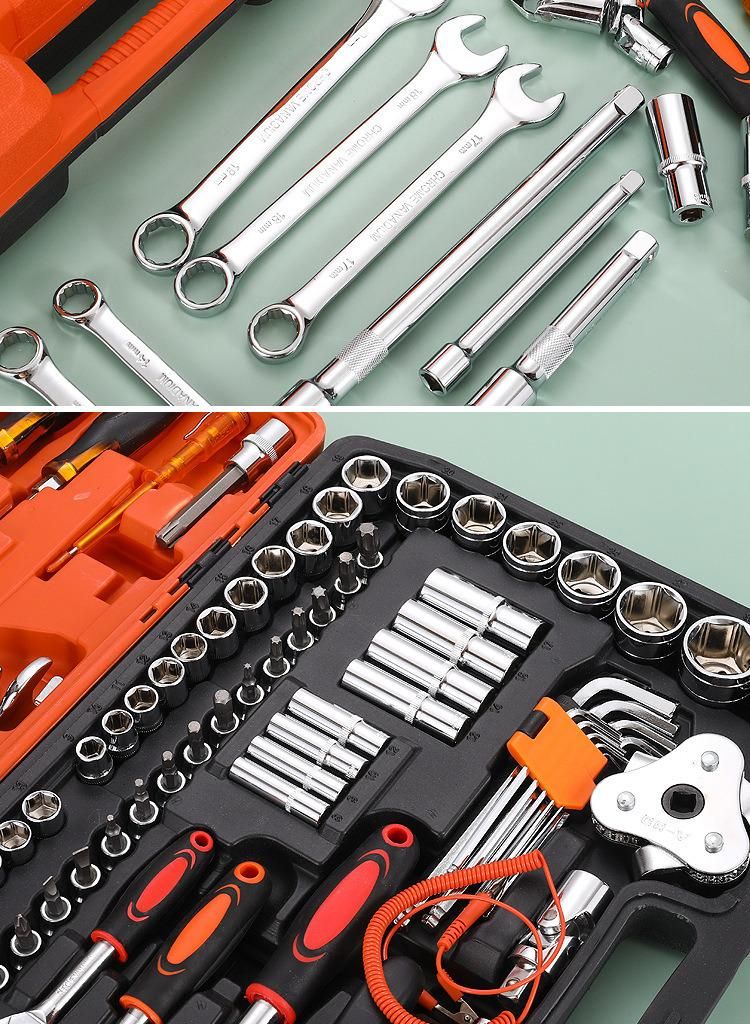 Hardware Combination 121sets of Auto Repair Tools Set of Socket Wrench