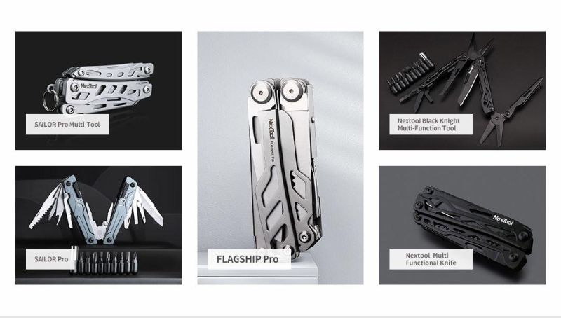 Nextool Flagship PRO Stainless Steel Multi Tool with Pliers Knife
