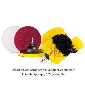Drill Brush Attachment Set 14 Piece All Purpose for Cleaning
