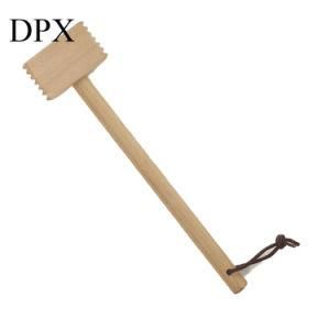 Wood Hand Tool Wood Hammer Natural Solid Eco Friendly Beech Wooden Meat Mallet
