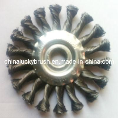 4 Inch Twist Knot Wheel Brush (YY-053)