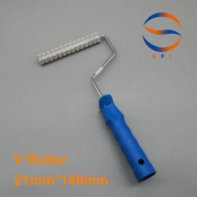 21mm Diameter V Rollers Bubble Buster for FRP Laminating
