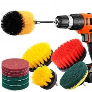 Electric Drill Brush Attachment for Car Tile Grout Flooring Cleaning Us