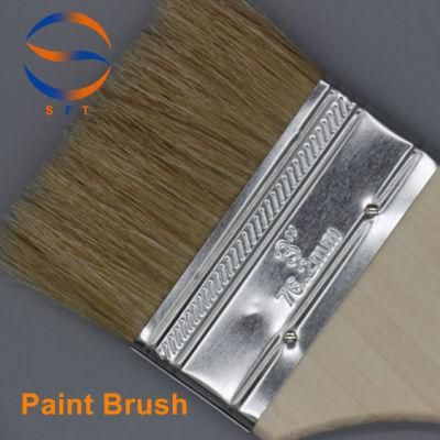 Pure Pig Hair Mane Paint Brushes for FRP