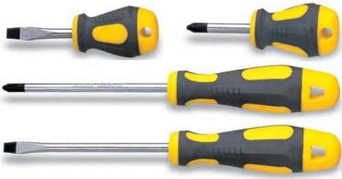 Cr-V Hexagonal Blade and Round Blade Screwdriver or Go Through Screwdriver and Magnetic (MF0120)