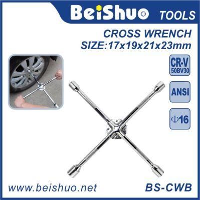 Auto Cross Socket Wrench Four Way Wheel Wrenches