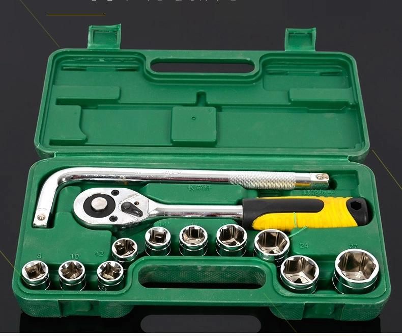 Machine Tool Set Socket 12-Piece Set 1/2 Quick Wrench Combination