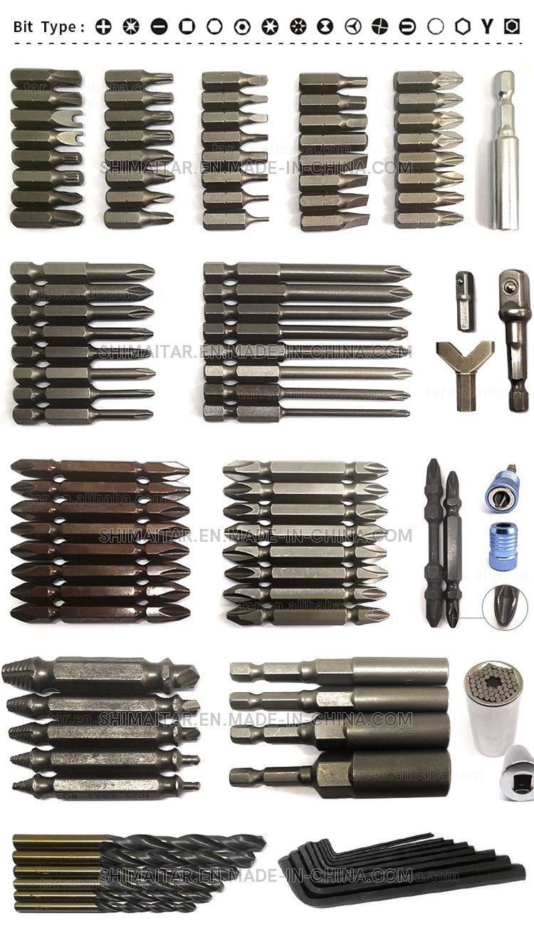 Magnetic Positioning Screwdriver Bits, Woodworking Screw Hex Shank Positioning Bit Batch Head, 50mm 25mm Magnetic Anti-Slip Drill Bits Set