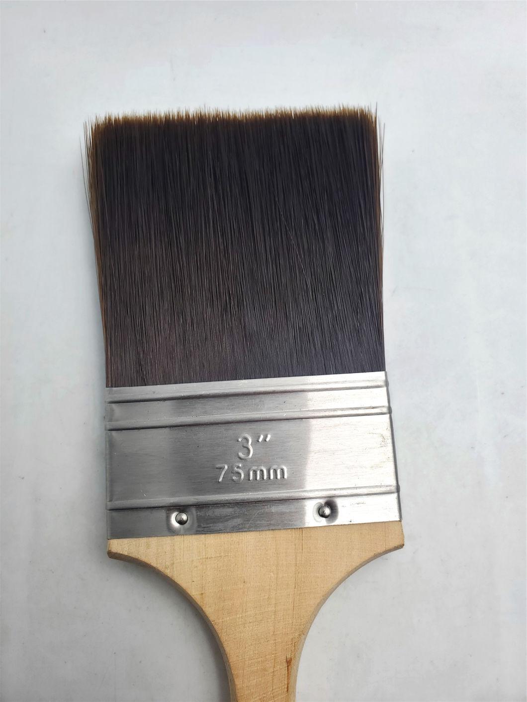 Chopand Beech Wood Handle Angle Paint Brush